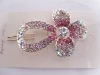 Wholesale cell rhinestone hair clip