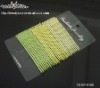 Wholesale FASHION 30 ON 6.5CM WOMENS' HAIRPINS IN YELLOW TONAL