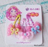 Wholesale Wholesale kid's hair accessory(fabric bow hair clip)