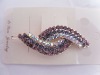 Wholesale cell rhinestone hair clip