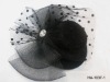 Wholesale mini hat feather hair clip