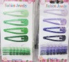 Wholesale painting hair clip set