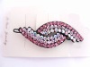 Wholesale cell rhinestone hair clip