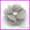Wholesale Fashion chiffon flower hair clip