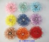 Wholesale Fashion Brooch Pin Hair Clip with Linen Flower