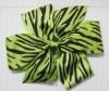 Wholesale Zebra-stripe print hair flowerHBB-1618