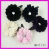 Wholesale Fashion velvet & felt flower hair clip