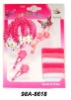 Wholesale Decorate Hair Ornament Set in blister card,Children Hair accessories set