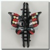Wholesale 2011 lady's magic acrylic flower hair claw