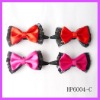 Wholesale Fashion satin & mesh bow hair clip