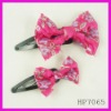 Wholesale Fashion fabric bow snap clip