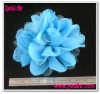 Wholesale 5" hair flower band in bule/garment accessories