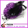 99 cent 2011 latest fashioanl hat hair clip with Feather
