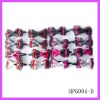 Wholesale Fashion satin & mesh bow hair clip