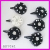 Wholesale Fashion satin & mesh flower hair clip