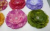 Wholesale jewel centered flower,Hair Flower,hair flower band