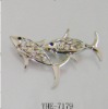 Wholesale hair accessories ,fish alloy brooch corsage ( YHE-7179 )
