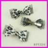 Wholesale Fashion leopard bow hair clip