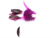 Wholesale fashion feather hair flower with the diamond