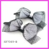Wholesale Fashion mesh & satin bow hairpin