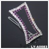 Wholesale 2011 Trendy rhinestone hair clip