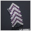 Wholesale 2011 Trendy rhinestone hair clip