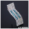 Wholesale 2011 Trendy rhinestone hair clip