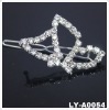 Wholesale 2011 Trendy rhinestone hair clip