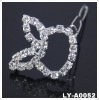 Wholesale 2011 Trendy rhinestone hair clip