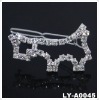 Wholesale 2011 Trendy rhinestone hair clip