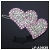 Wholesale 2011 Trendy rhinestone hair clip