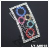 Wholesale 2011 Trendy rhinestone hair clip