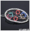 Wholesale 2011 Trendy rhinestone hair clip