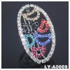 Wholesale 2011 Trendy rhinestone hair clip