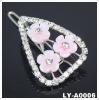 Wholesale 2011 Trendy rhinestone hair clip