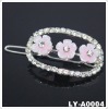 Wholesale 2011 Trendy rhinestone hair clip