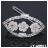 Wholesale 2011 Trendy rhinestone hair clip