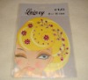 Wholesale hair sticker,hair accessory,acrylic sticker