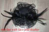 Wholesale fashion hair wear,hair accessory,min hats with feather