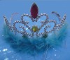 Wholesale marabou feather tiara