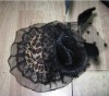 Wholesale fashion hair wear,hair accessory,min hats with feather