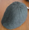 high quality wool fabric beret cap