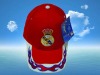 Wholesale cotton baseball cap hat red