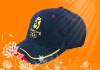 Wholesale cotton baseball cap hat navy blue