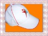 Wholesale cotton baseball cap hat white