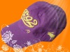 Wholesale cotton baseball cap hat purple