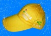 Wholesale cotton baseball cap hat yellow