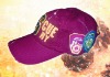 Wholesale cotton baseball cap hat purple