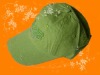 Wholesale cotton baseball cap hat green