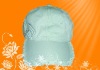 Wholesale cotton baseball cap hat blue